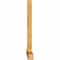 Ekena Millwork Eugene Rough Sawn Timber Gable Bracket, Western Red Cedar, 96"W x 48"H x 4"D x 4"F, 12/12 Pitch GBW096X48X0404EUG00RWR - alternate 5